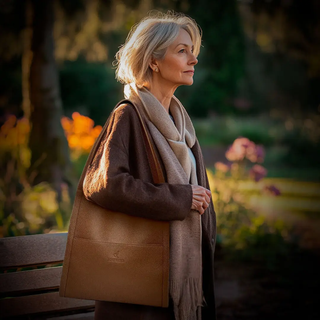 Gabrielle | Sac à main en cuir souple