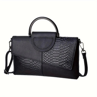 Cassandre – sac à main effet croco pour femme