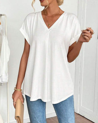 Estella – t-shirt patchwork décontracté pour femme