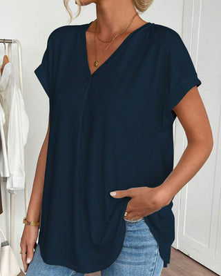 Estella | T-shirt patchwork décontracté