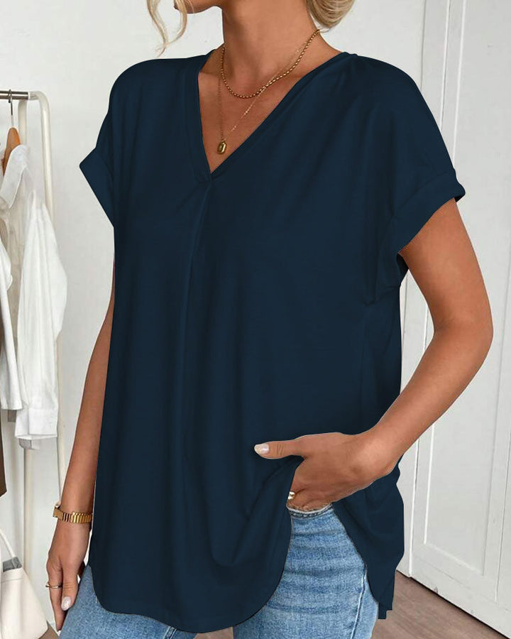 Estella | T-shirt patchwork décontracté