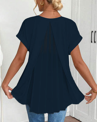 Estella | T-shirt patchwork décontracté