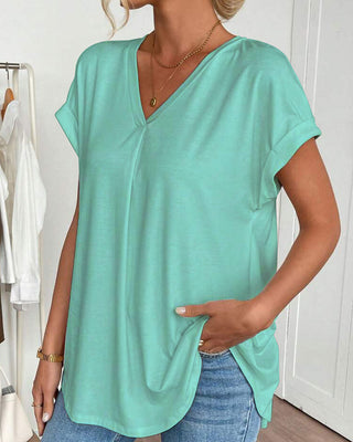 Estella | T-shirt patchwork décontracté