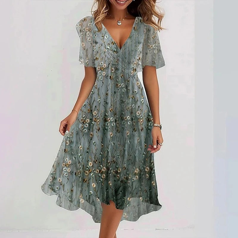 Yara | Robe florale élégante