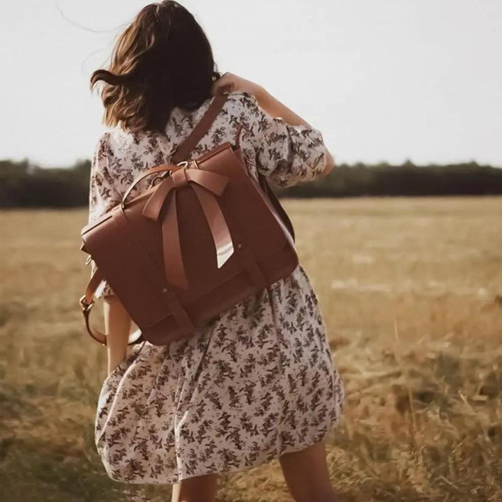 Noa | Sac rétro bleu et rose