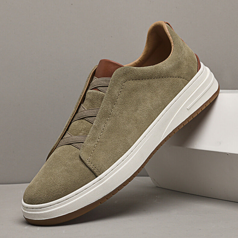 Thierry | Chaussures à enfiler en daim