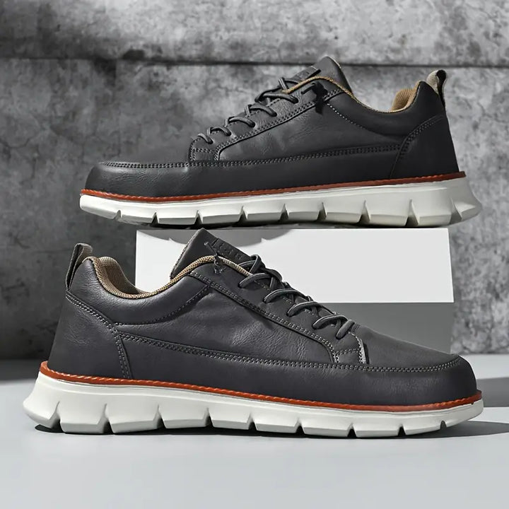 Bertrand | Baskets confort en cuir
