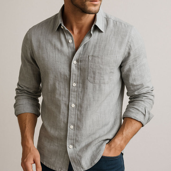 Vincent | Chemise essentielle en lin