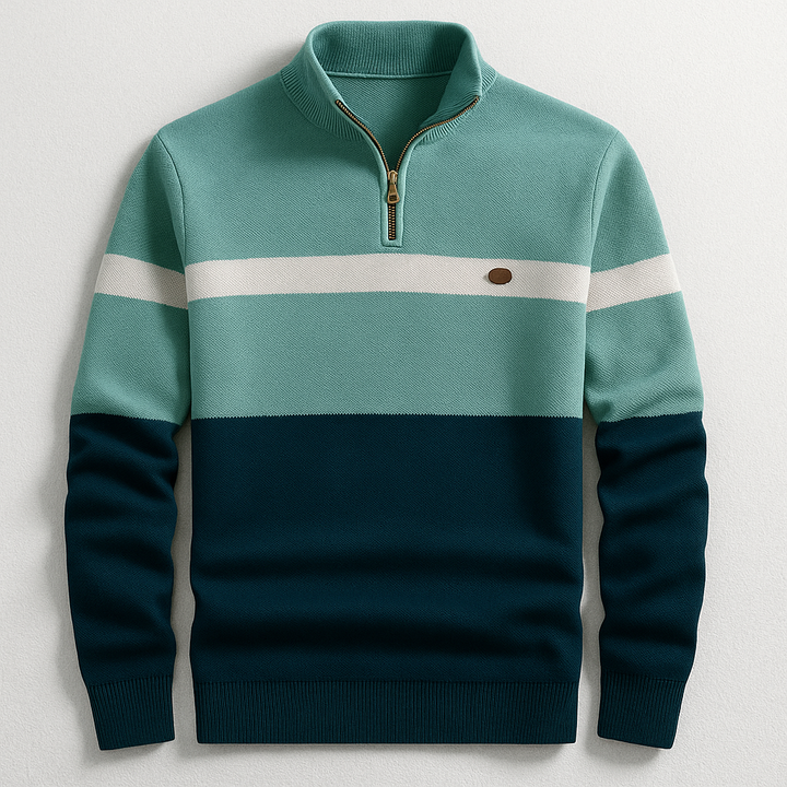 Rémy | Pull col zippé