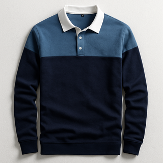 Bernard – polo à manches longues pour homme