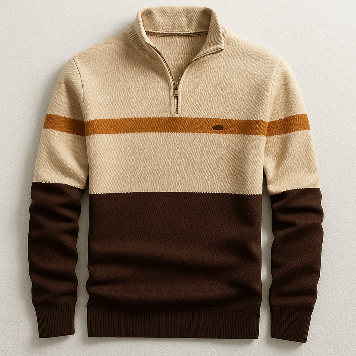 Rémy | Pull col zippé