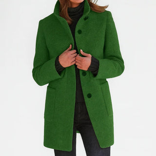 Joséphine | Manteau élégant à col montant