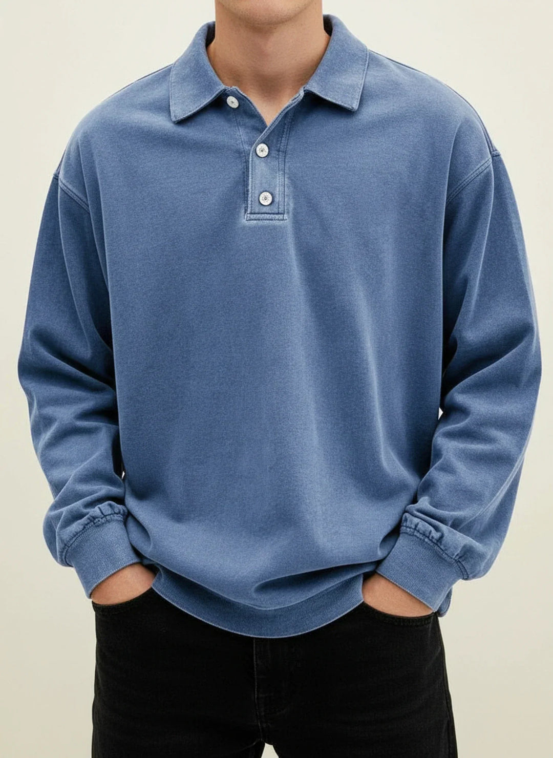 Gaspard – pull col polo pour homme