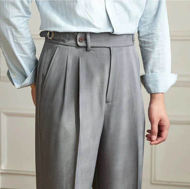 Melchior | Pantalon fluide taille haute