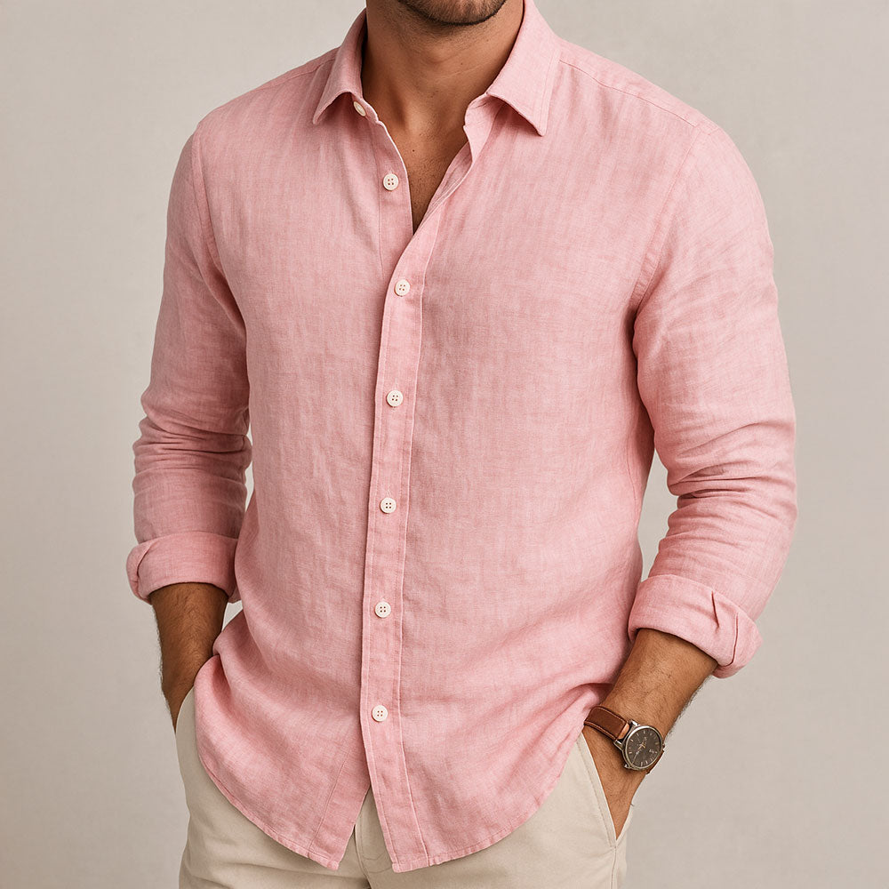 Vincent | Chemise essentielle en lin