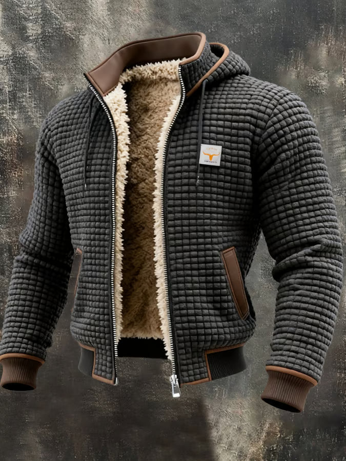 Laluna | Veste rétro à capuche